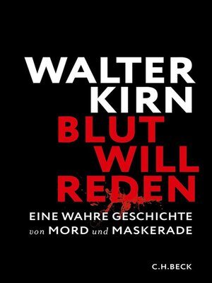 cover image of Blut will reden